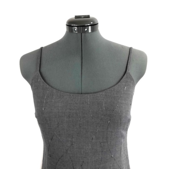 EXPRESS World Brand Classy Gray Sheath Dress - Picture 4 of 8